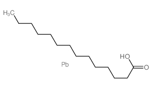 Tetradecanoic acid,lead(2+) salt (2:1)结构式