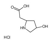 2-((2S,4R)-4-HYDROXYPYRROLIDIN-2-YL)ACETIC ACID HYDROCHLORIDE picture