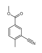 methyl 3-cyano-4-methylbenzoate Structure