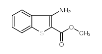 METHYL 3-AMINOBENZO[B]THIOPHENE-2-CARBOXYLATE structure