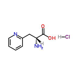 3-Pyridin-2-yl-D-alanine hydrochloride (1:1) Structure