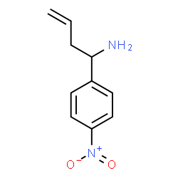 1-(4-NITROPHENYL)BUT-3-EN-1-AMINE结构式