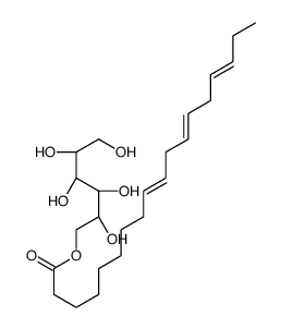 [(2S,3R,4R,5R)-2,3,4,5,6-pentahydroxyhexyl] (9Z,12Z,15Z)-octadeca-9,12,15-trienoate Structure