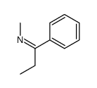 N-methyl-1-phenylpropan-1-imine Structure