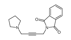 N-[4-(1-Pyrrolidinyl)-2-butynyl]phthalimide Structure