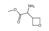 3-氧杂环丁烷基甘氨酸甲酯结构式