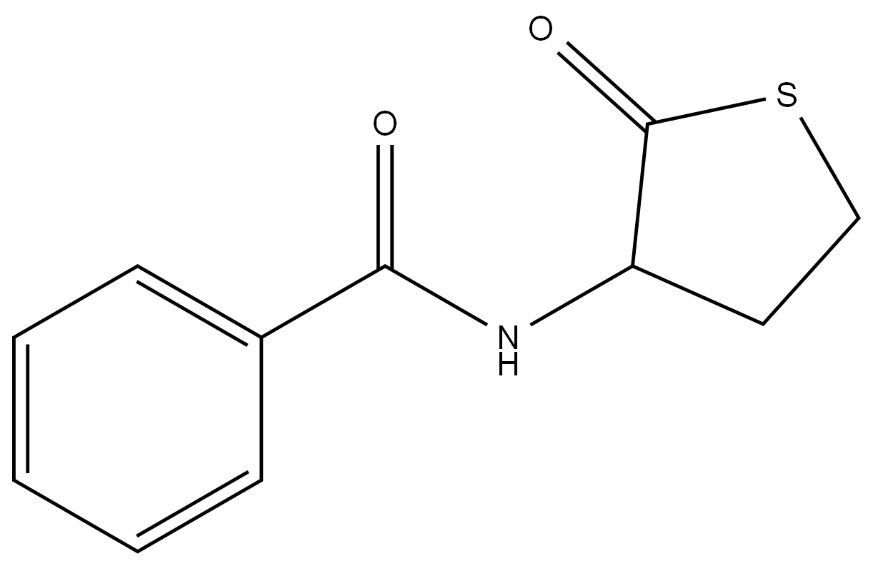 N-(2-氧代四氢噻吩-3-基)苯甲酰胺图片