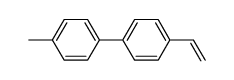 4-methyl-4'-vinyl-1,1'-biphenyl Structure