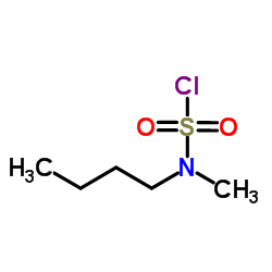 Butyl(methyl)sulfamyl chloride结构式