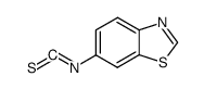 6-isothiocyanato-benzothiazole Structure