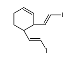 (3R,4R)-3,4-bis(2-iodoethenyl)cyclohexene Structure