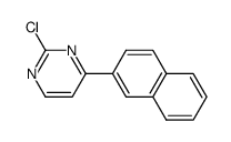 2-Chloro-4-(naphthalen-2-yl)pyrimidine Structure