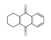 5,6,7,8-tetrahydroanthracene-9,10-dione结构式