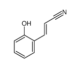 3-(2-hydroxyphenyl)prop-2-enenitrile Structure