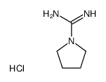 pyrrolidine-1-carboximidamide hydrochloride结构式