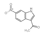 1-(6-nitro-1H-indol-3-yl)ethanone结构式