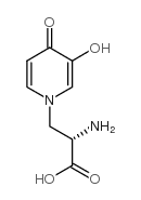 Mimosine Structure