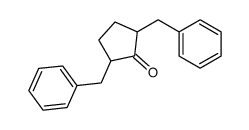 2,5-Dibenzylcyclopentanone Structure