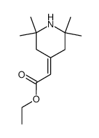 ethyl (2,2,6,6-tetramethyl-4-piperidylidene)acetate结构式