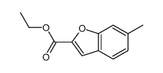 Ethyl 6-methyl-1-benzofuran-2-carboxylate Structure