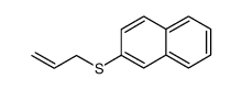 allyl 2-naphthyl thioether Structure