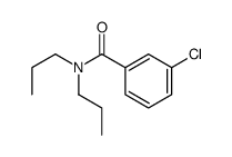 3-Chloro-N,N-dipropylbenzamide Structure