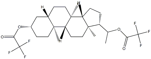 5α-Pregnane-3β,20-diol bis(trifluoroacetate) picture
