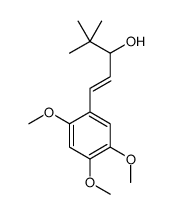 1-(2,4,5-Trimethoxyphenyl)-4,4-dimethyl-1-penten-3-ol structure