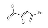 2-Furancarbonyl chloride, 4-bromo- (9CI) Structure