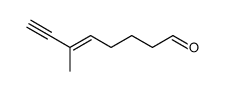 6-methyl-oct-5-en-7-ynal Structure