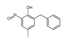 2-benzyl-4-methyl-6-nitrosophenol Structure