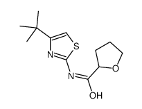 2-Furancarboxamide,N-[4-(1,1-dimethylethyl)-2-thiazolyl]tetrahydro-(9CI) structure