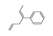 (Z)-2-phenyl-1-methyl-1,4-pentadiene结构式