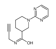 3-Piperidinecarboxamide,N-2-propynyl-1-(2-pyrimidinyl)-(9CI) picture
