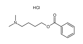 1-benzoyloxy-4-dimethylamino-butane, hydrochloride Structure