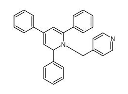 2,4,6-triphenyl-1-(pyridin-4-ylmethyl)-2H-pyridine结构式