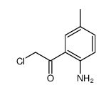 Ethanone, 1-(2-amino-5-methylphenyl)-2-chloro- (9CI) structure