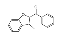 (3-methyl-2,3-dihydro-1-benzofuran-2-yl)-phenylmethanone结构式