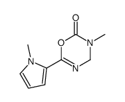 3-methyl-6-(1-methyl-pyrrol-2-yl)-3,4-dihydro-[1,3,5]oxadiazin-2-one结构式