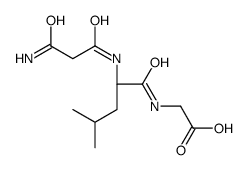 2-[[(2R)-2-[(3-amino-3-oxopropanoyl)amino]-4-methylpentanoyl]amino]acetic acid结构式