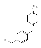 [4-[(4-methylpiperazin-1-yl)methyl]phenyl]methanol Structure