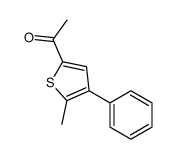 1-(5-methyl-4-phenylthiophen-2-yl)ethanone Structure