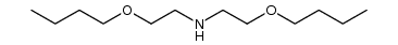 bis-(2-butoxy-ethyl)-amine Structure