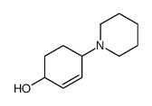 4-piperidin-1-ylcyclohex-2-en-1-ol结构式