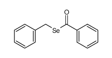 benzenecarboselenoic acid Se-benzyl ester Structure