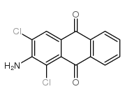 2-amino-1,3-dichloroanthraquinone structure