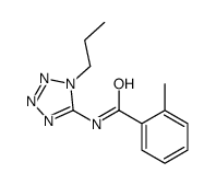 Benzamide, 2-methyl-N-(1-propyl-1H-tetrazol-5-yl)- (9CI) picture