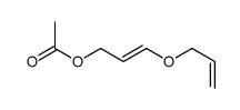 Acetic acid 3-allyloxyallyl ester structure