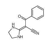 2-(imidazolidin-2-ylidene)-3-oxo-3-phenylpropanenitrile Structure
