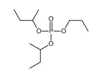 dibutan-2-yl propyl phosphate Structure